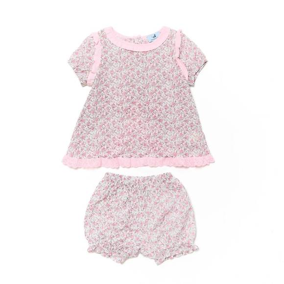 NEW NANDUCKET girls millie ruffle swing set in secret garden - Picture 1 of 3